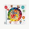 Building Block Clock Toy for Children / Digital Educational Early Learning Toy / Time Recognition Bead Set