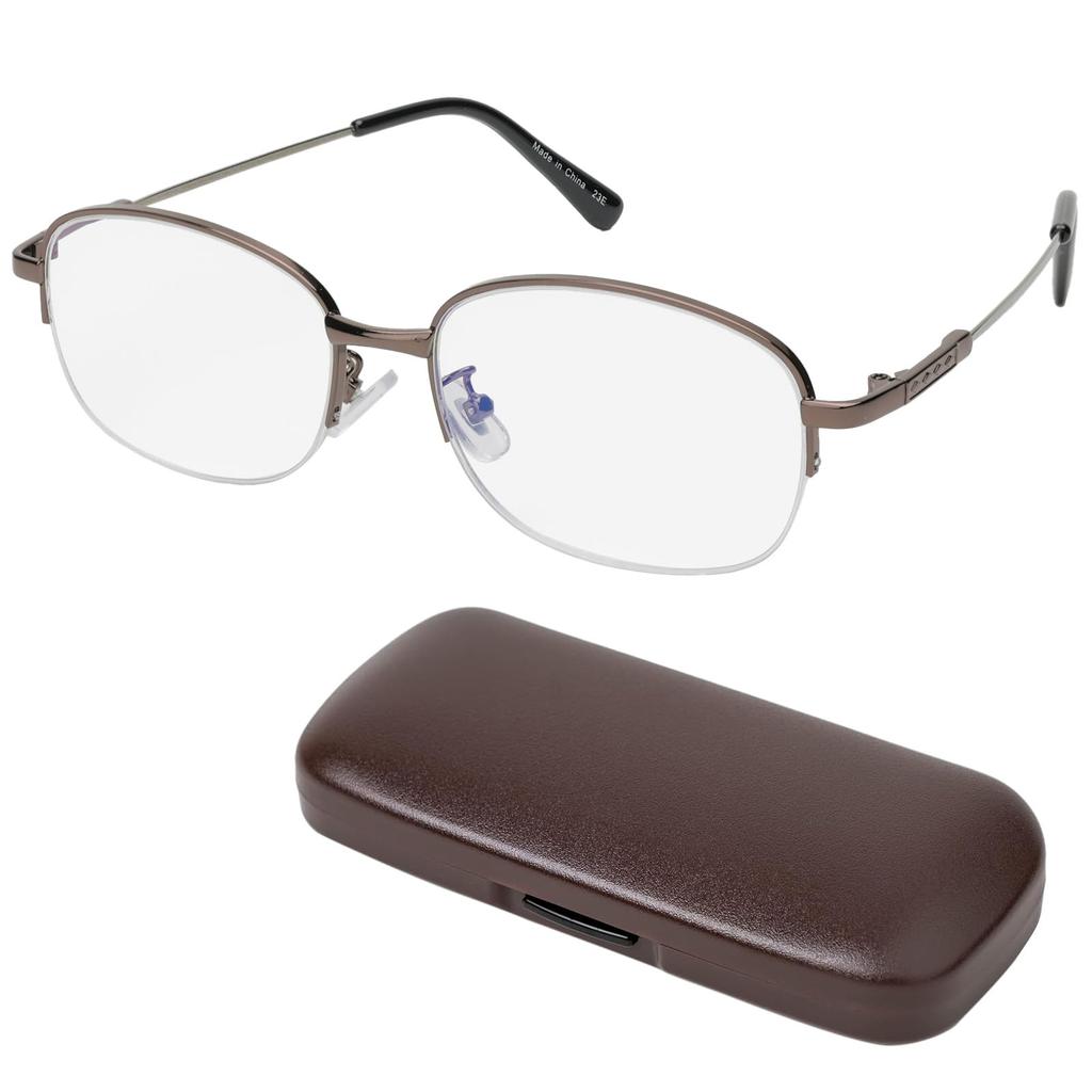 Electronic Stylish Reading Glasses with Copper Alloy Blue Light AR Coated Perfect Gift for Respect for the Aged Color Cannot Be [Hodogaya Sales] +3.0