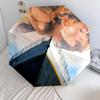 1 PC Automatic Folding Umbrella - Titanic Pattern Portable Foldable Design With 8 Ribs Christmas Birthday Gifts