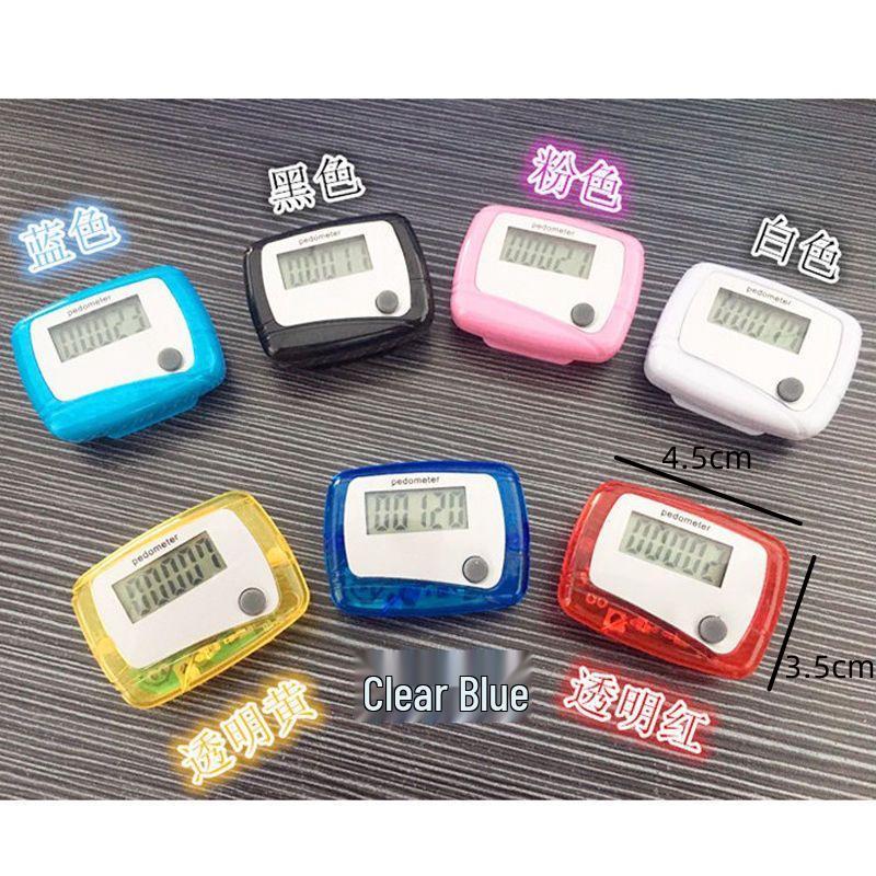

Elderly-Focused Simple Mini Pedometer: Walking, Running, Step Counter Pedometer - Random Color [1 piece]