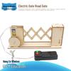 DIY Electric Gate Science Experiment Kit: Wooden Retractable Model for Kids' School Projects