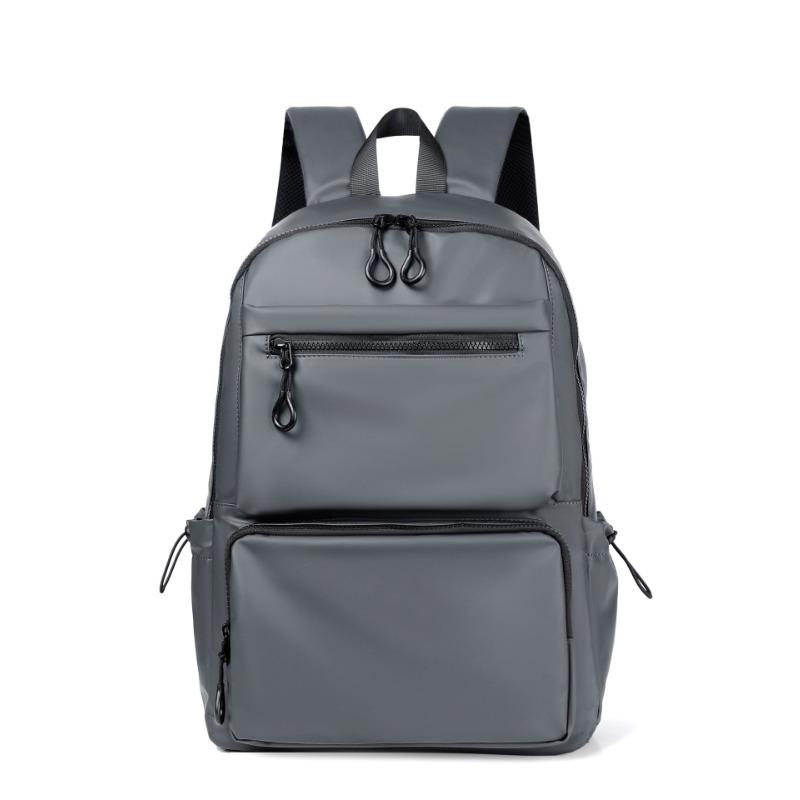

Winter Simple and Fashionable Casual Backpack Business Backpack Usb Charging Men s Computer Bag Travel Bag серый
