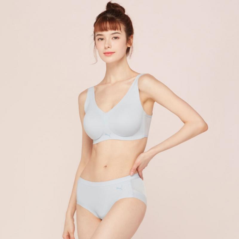 Puma Bodywear Puma Skin Like Bra Panty 4 Piece Set B