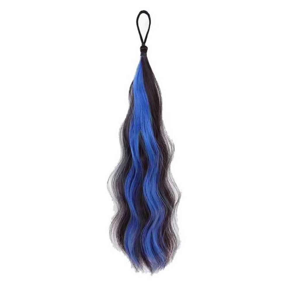 All-in-one Self-winding Hair Bundle Synthetic Flower Bud Hair Bun Hair Bag  For Girls
