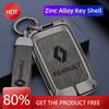 2026 Hot For Renault Hub Caps Zinc Alloy Car Key Case Cover Shell For Renault Koleos Captur Kadjar Megane Clio Talisman Scenic A