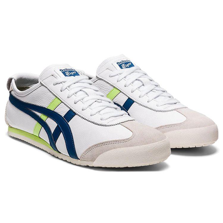 ONITSUKA TIGER Mexico 66 Sports Trend Non-Slip Wear-Resistant Breathable Balanced Lightweight Low-Top Casual Shoes Unisex Sneaker 1183A201-107