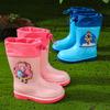Children's Rain Boots for Girls, Toddler Girls' Rubber Shoes, Non-Slip Rain Boots for Boys, Students, and Toddlers, Waterproof Water Shoes