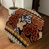 1PC Leopard Print Zebra Stripes Umbrella-8-Rib Reinforced Portable Folding Travel Suitable for All Seasons Outdoor Daily Use-G367