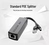 Rainproof POE Splitter 48V to 12V/15V/24V, 2A Gigabit Ethernet for Outdoor Network Monitoring