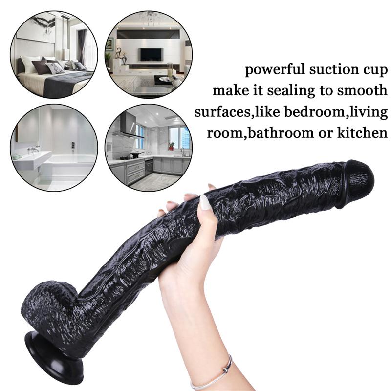 17-inch Big Mac Female Dildo Larger Long Thick Imitation Penis European and American Big Dildo Penis