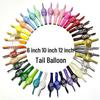 Meizhihai 6", 10", 12" Naaldstaart Ballen voor Verjaardags- & Bruiloftsdecoraties