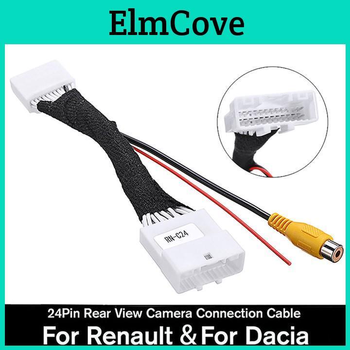 Cable For Renault Adapter Adapter Plastic View 12v 1pcs