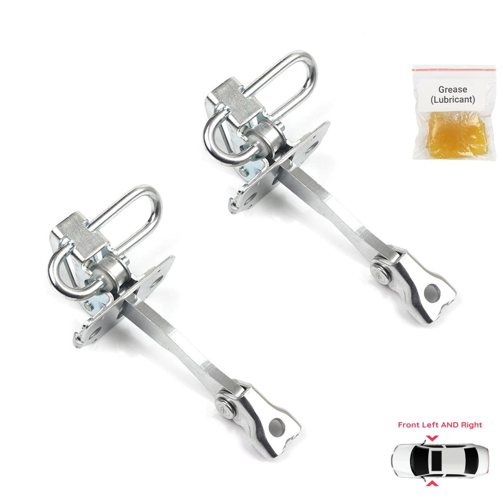 BDP1282-1 2 Pieces Front Door Hinge Stop Check Strap Limiter for Fiat Idea Lancia Musa 350 2004-2012 51795854
