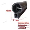 U-Shaped Rubber Seal Strip: Waterproof, Dustproof, Anti-Collision for Cabinets and Car Doors