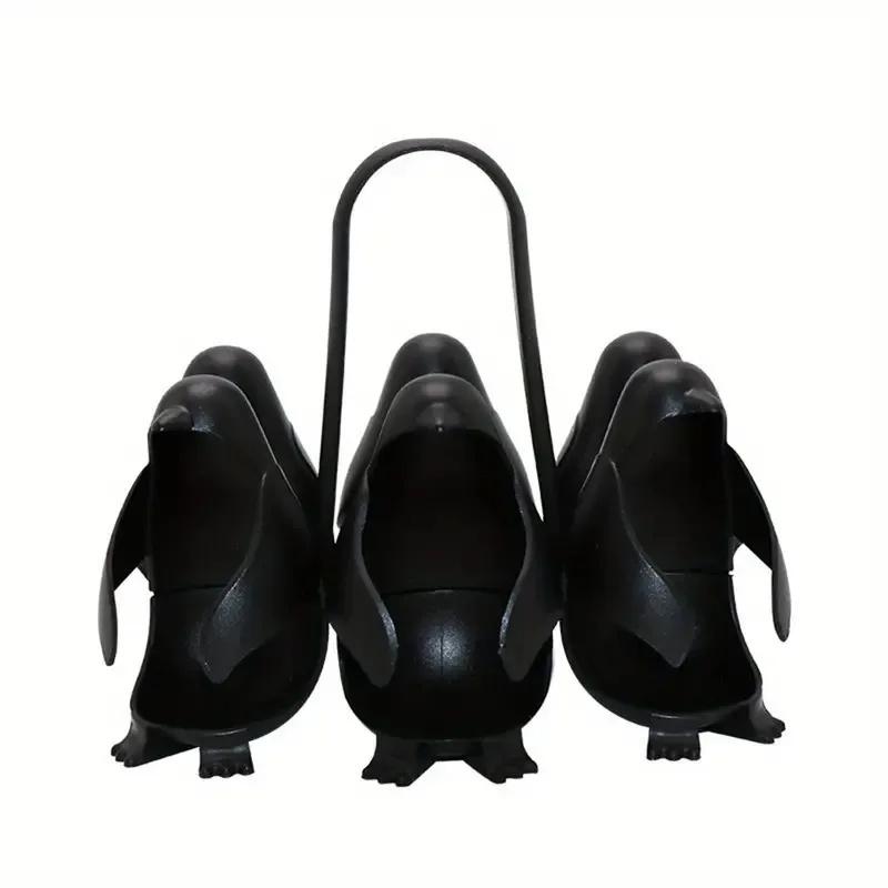 

Яйцеварка из нейлона с 6 отверстиями, устойчивая к высоким температурам, лоток для варки яиц на пару, пищевая вспомогательная утварь, кулинарные принадлежности чёрный