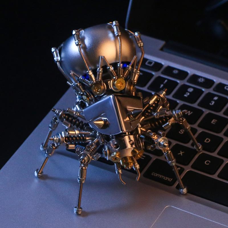 Mechanical Spider Metal Assembly Model Bluetooth Stereo Figure Toy DIY High-end Birthday Gift Ornament