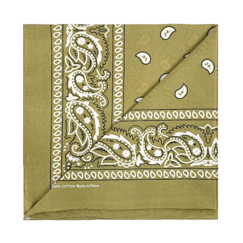 2026 Y2K Girl Square Scarf Women Paisley Hip-Hop Vibe Headband Foulard Hijab Hair Bands Neckerchief Female Head Wraps Bandana
