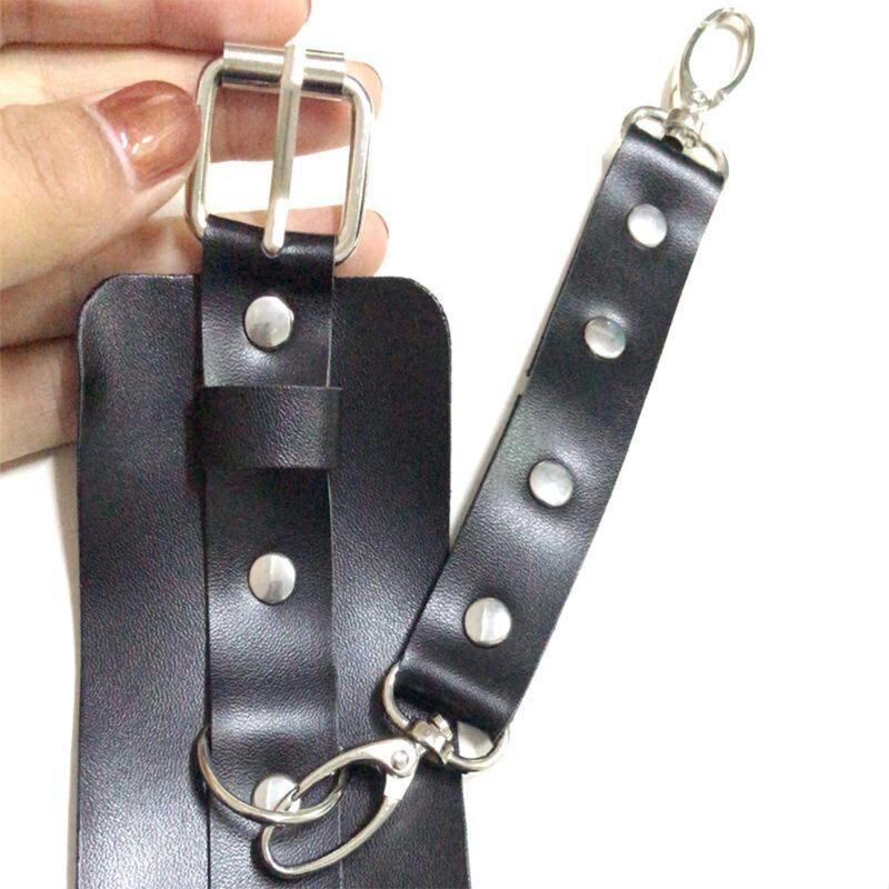 leg leather harness