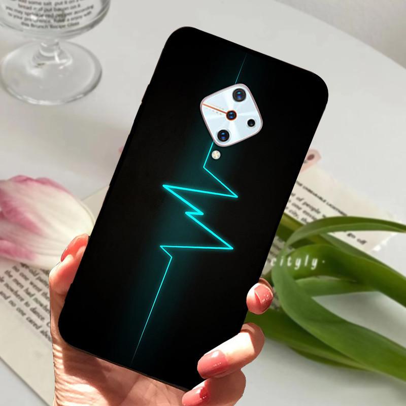 For Vivo V17 Case Cover S1 Pro Silicone Soft Painted Phone Case for VIVO 1920 V17 Russia Case TPU Bumper for vivoV17 V 17 s1Pro