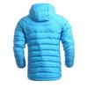 Adidas Basic DG90 LW Comfortable Warm Sports Casual Hooded Down Jacket Men Jacket Blue AB4640