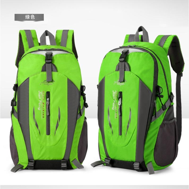 1Pc Outdoor Hiking Hiking Bag Women's Light Waterproof Business Unisex Commuter Backpack Men's Climbing 40L Schoolbag Men