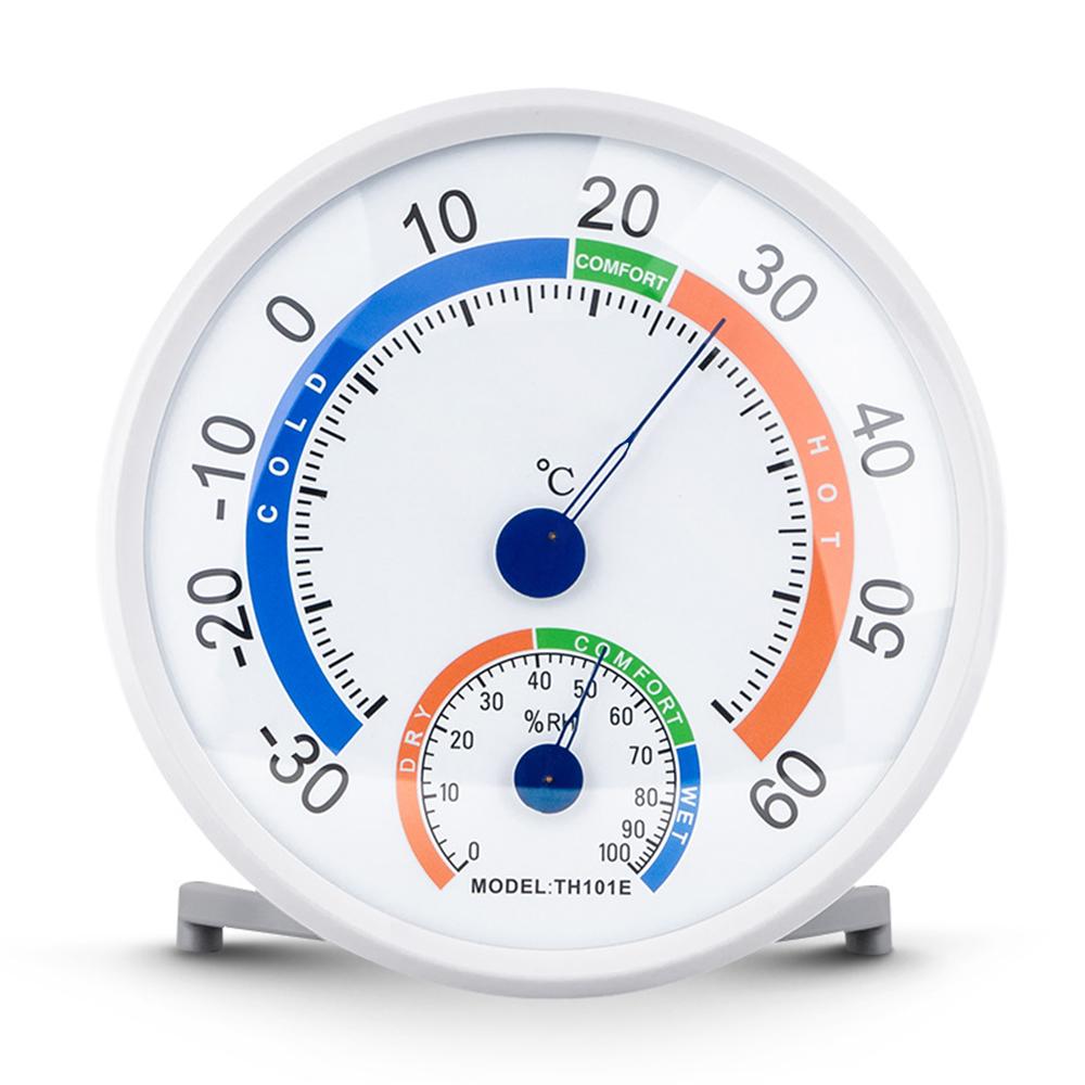

Stainless Steel Thermometer Hygrometer Street Thermometers Thermo-hygrometer Measuring Instruments Tool for Home Supply