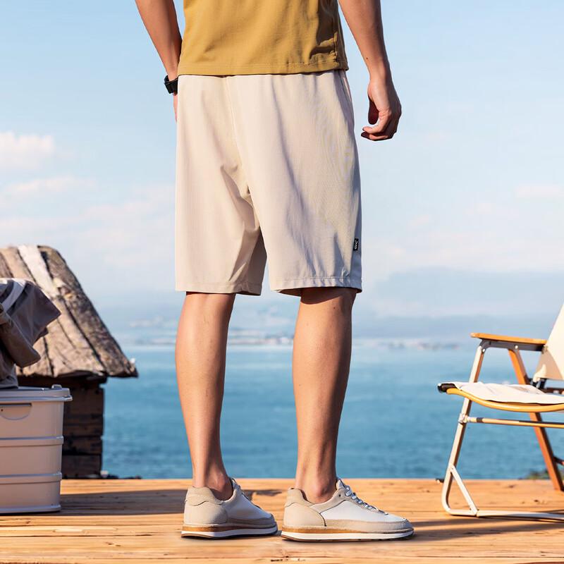 JEEP Men's 7A Antibacterial & Sun-Protective Loose Casual Pants