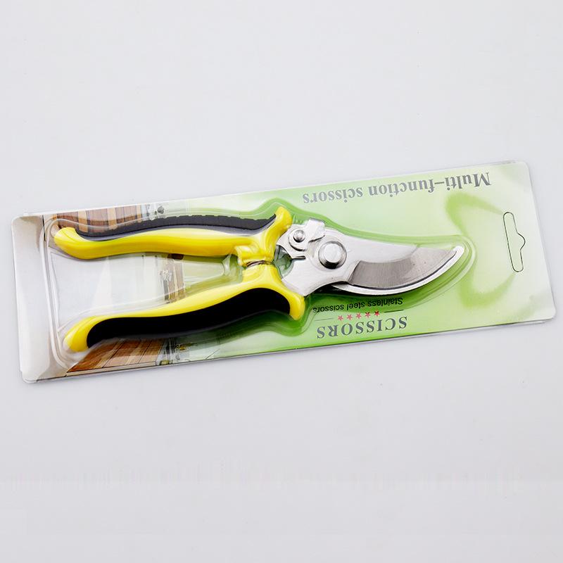 Stainless Steel Pruning Shears for Thick Branches, Floral Art, and Flowers