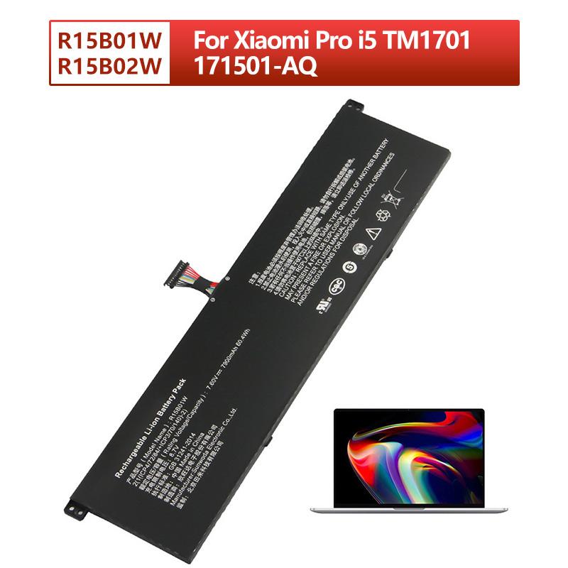 Baterie NOUĂ de Înlocuire Pentru Xiaomi Pro i5 TM1707 TM1701 171501-AQ Seria 15,6 inch R15B01W R15B02W Baterie Laptop