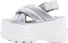 Yosuke Women's Champagne Sandals, Size 24.5cm, 2605008