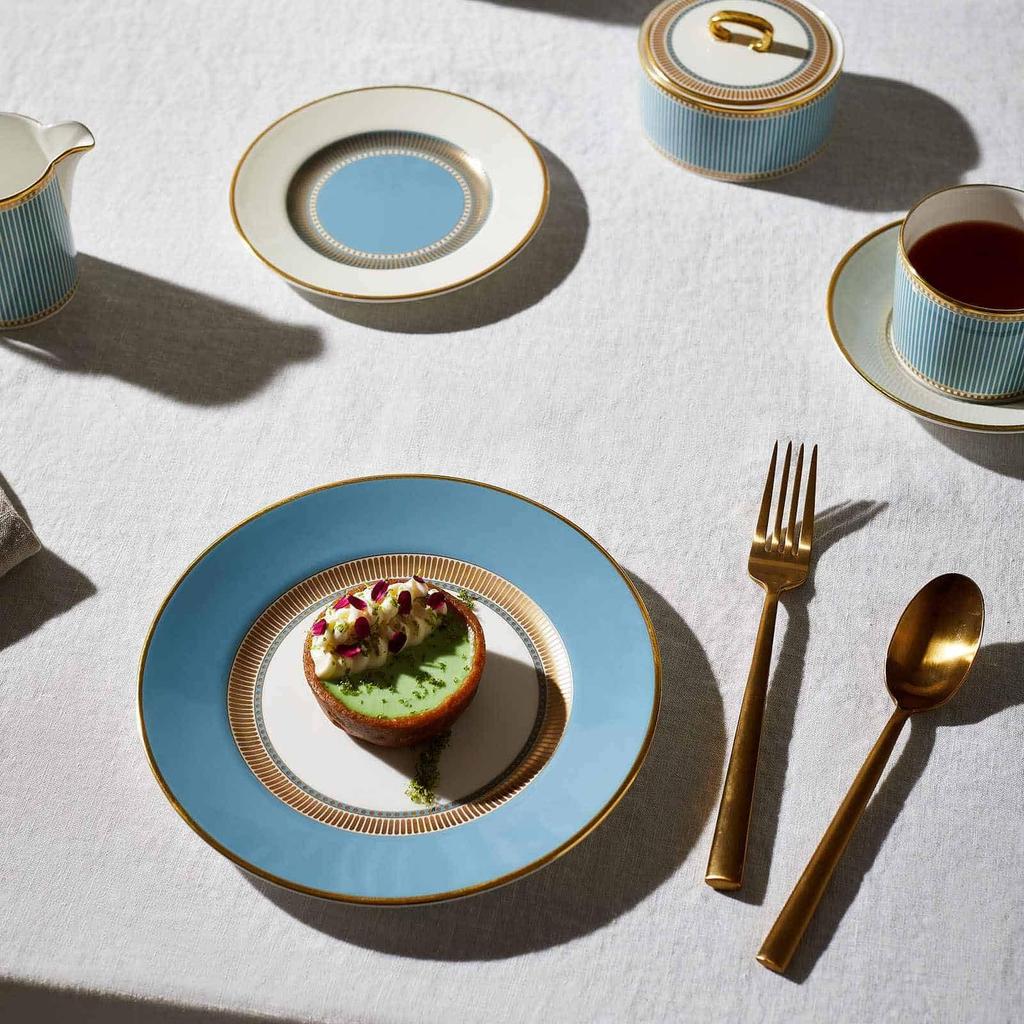 [Officially Imported] Wedgwood Helia Plate, Approx. 15cm, Wedding Gift, 1065295