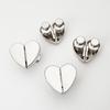 2/4/12/20Pcs Love Heart Curtain Magnet Closure Prevent Light Leaking Magnetic Curtain Clip Heavy Duty Alloy Thin Drapery Curtain Weight Magnet Holder