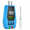Color Screen Outlet Tester LCD Display Receptacle Tester GFCI Tester  Standard Electrical Outlet