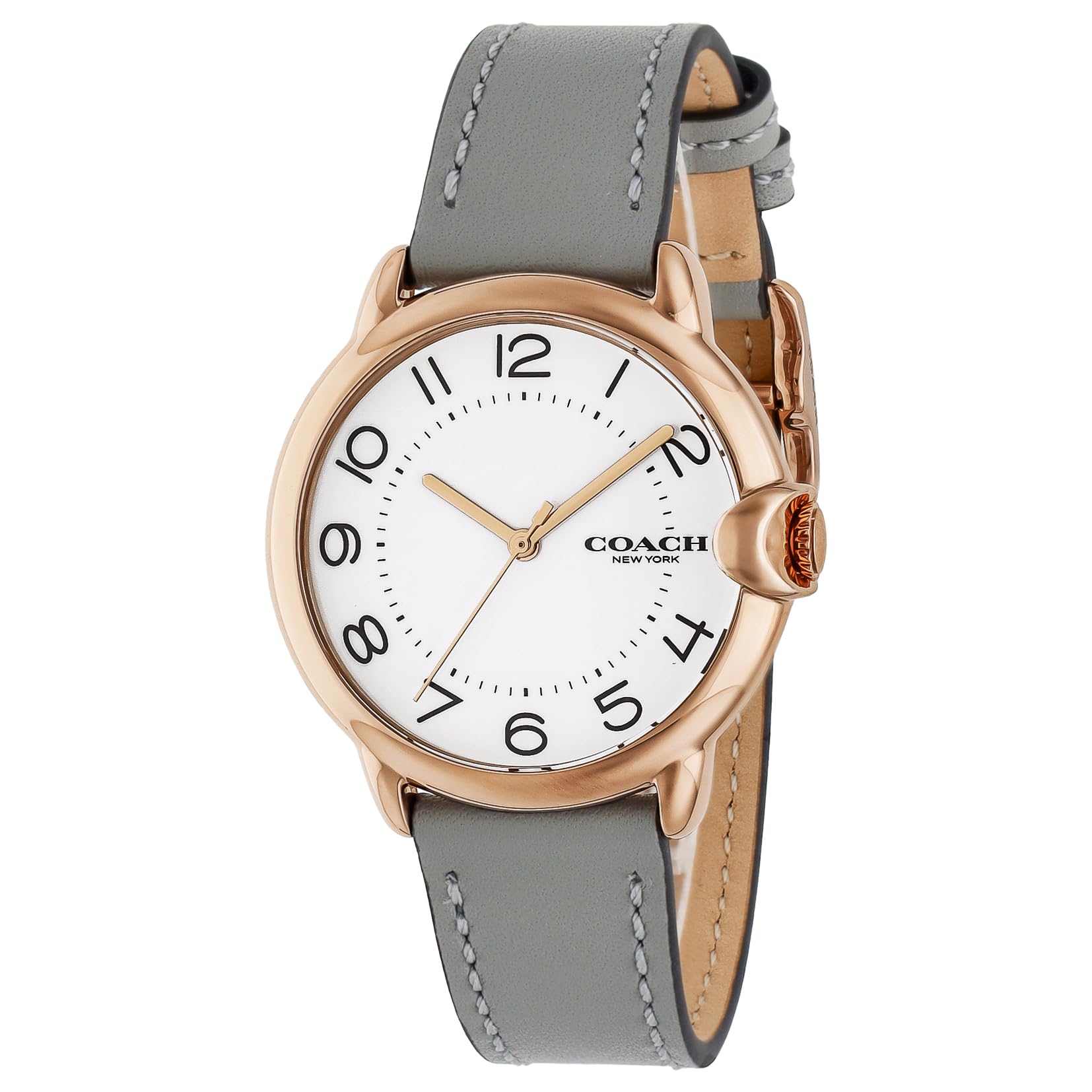 

COACH ARDEN White Stainless Mineral Quartz 14503611 Watch, Dial, Steel, Glass, Movement, 36mm, Women s, Gray, [Used] белый