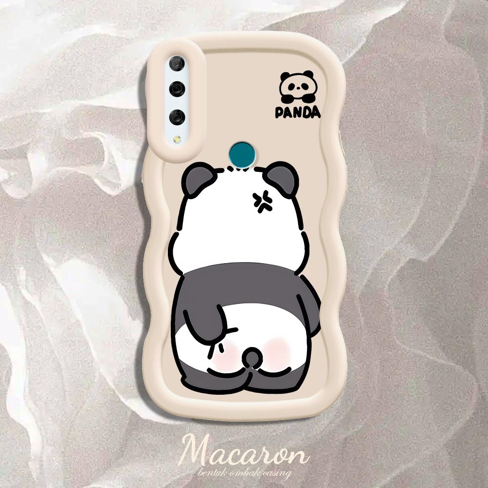 Painted Pattern Big Wave Edge Soft Silicone Material Macaron Phone Case Shockproof Protective Rubber Casing for iPhone Huawei Honor Infinix Tecno