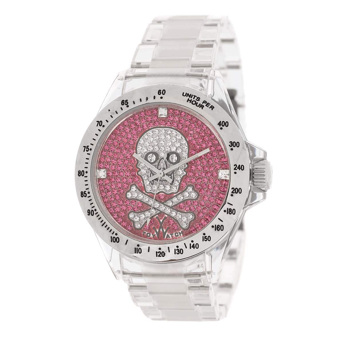 

Toy Watch SKULL COLLECTION Watch Skull x Zirconia Pink 3006-PK [Used]