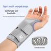 Adjustable Double Band Wrist Support for Knuckle and Thumb Strain - Thin Style
