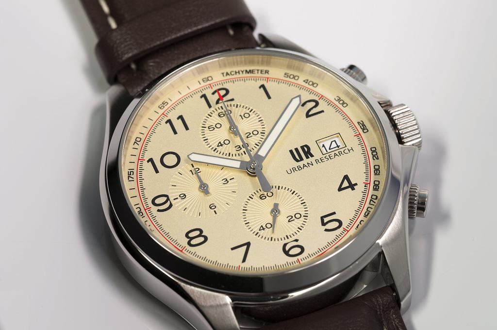 [Urban Research] Watch UR003-03 Men's Brown