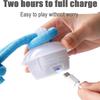 Bite-Resistant Electric Toy Ball For Dogs Automatic Bouncing Led Lighting Electric Jumping Ball Interactive Dog Ball