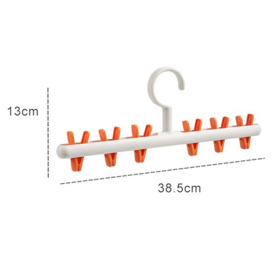 Hat Hanger 6 Clips Space-saving PP Strong Hold Baseball Cap Organizer