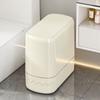 Storage Bucket Waterproof Bin Thickened Desktop Garbage Bin Sealed Trash Can  Kitchen