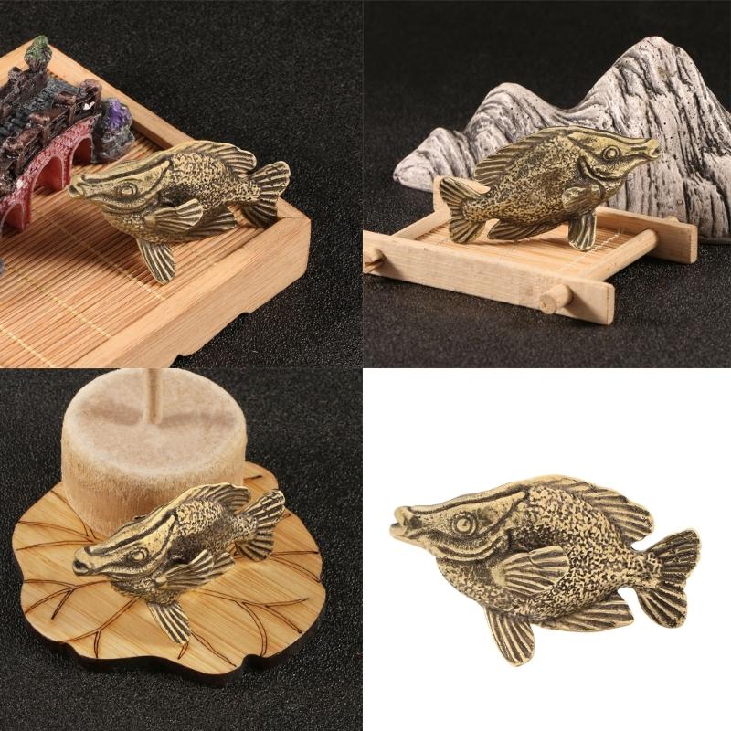 Animal Statues Figurines Retro Fish Statue Figurines Sculptures Tabletop Centerpieces Home Decors Collectibles Figurines
