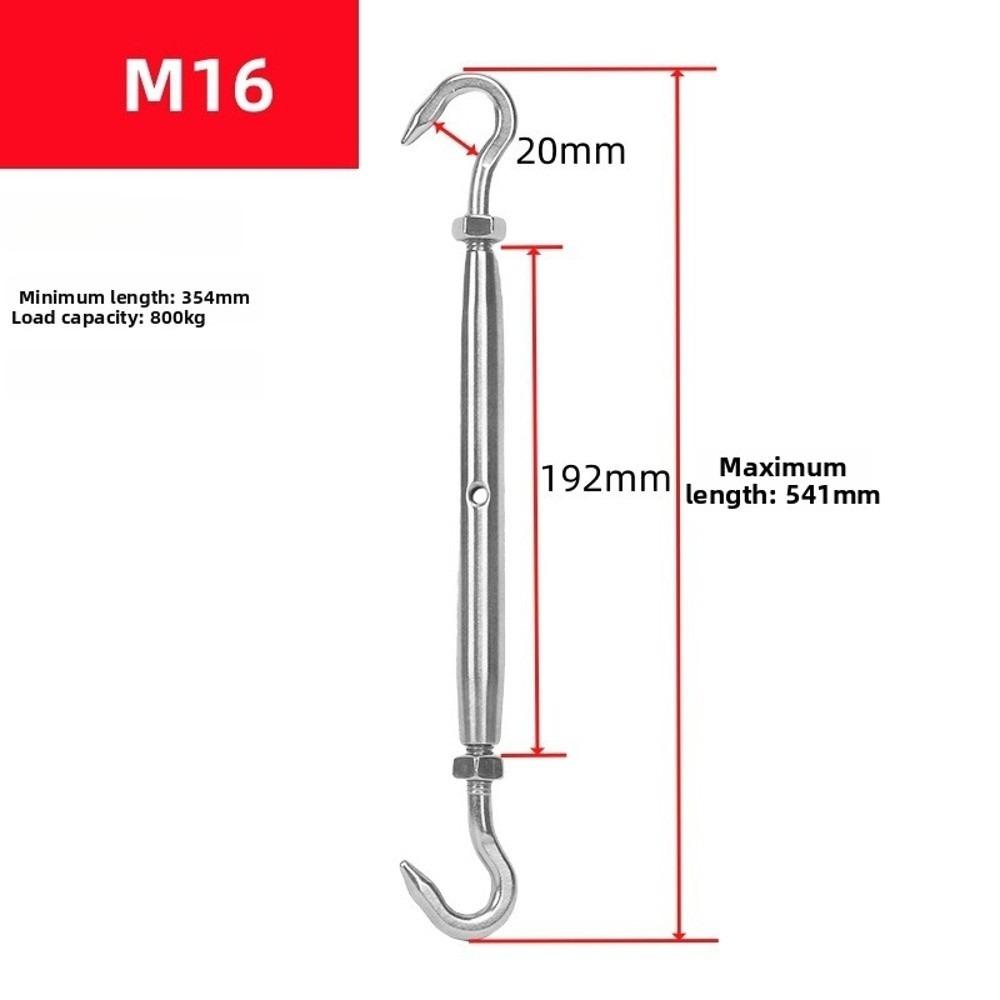304 Stainless Steel CC Close Type Turnbuckle Adjustable Turnbuckle Tightener Outdoor Hardware
