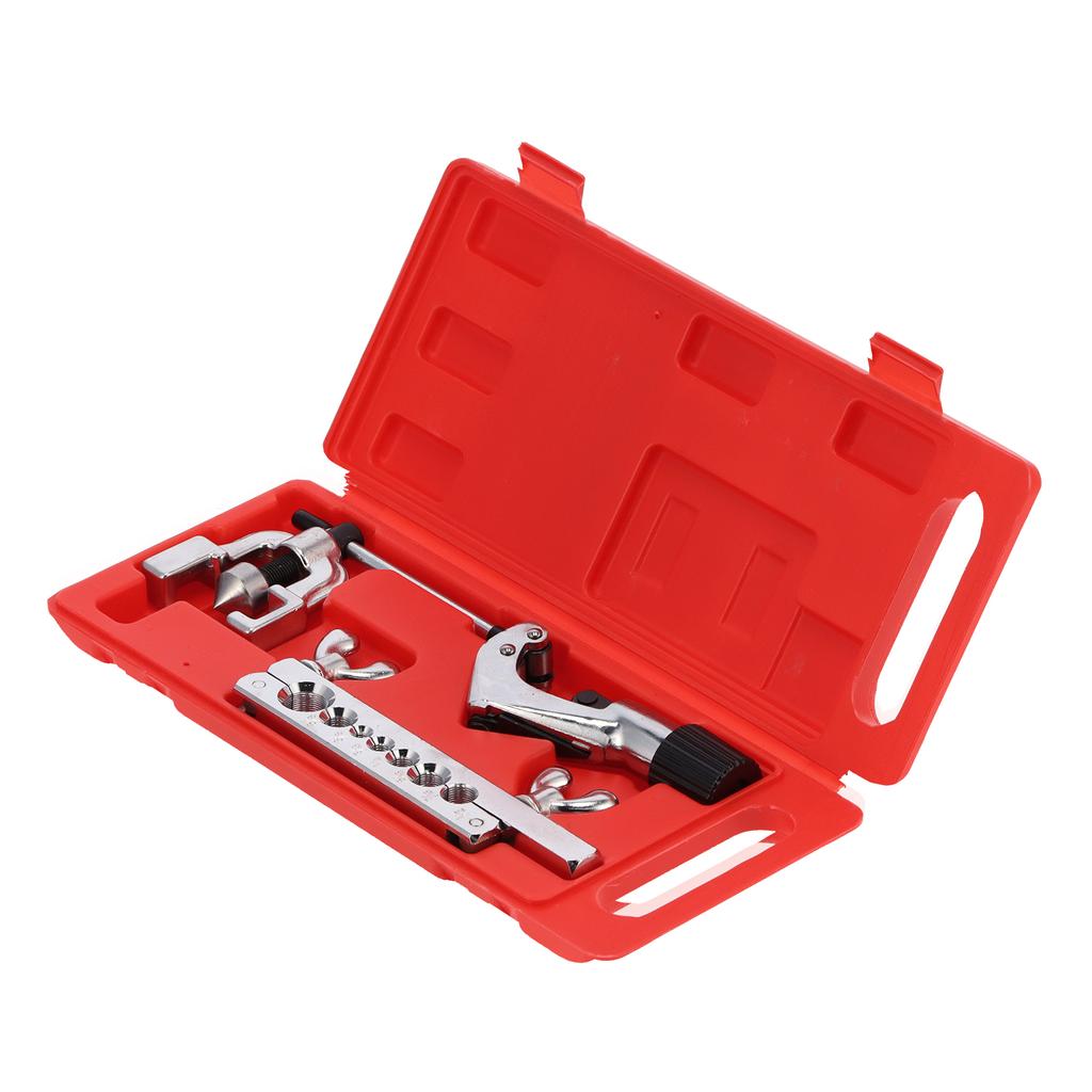 CT-1226 Zollgröße Bördelwerkzeugsatz Rohrexpander für Kupferrohr Aluminiumrohr Schneiden Bördeln