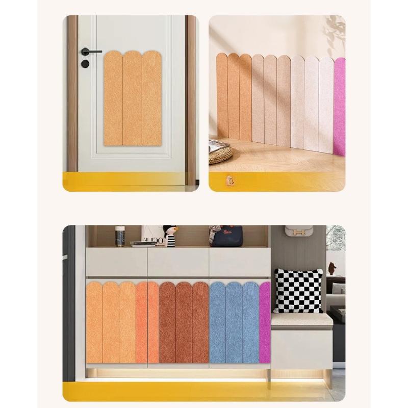 Wall Decoration Sticker Anti Cat Scratch Home Sofa Protection Pad Felt Fence Wear-resistant Non Shedding Climbing Board DIY Self-adhesive Floor Mat