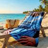 Epl Fan Artwork Customize Text Beach Towel Super Soft Microfiber Quickdry Fabric Perfect for Traveling Yoga Camping and Swimming