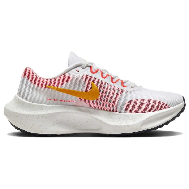 Nike Zoom Fly 5 White Bright Crimson Sneakers Casual DM8968-100