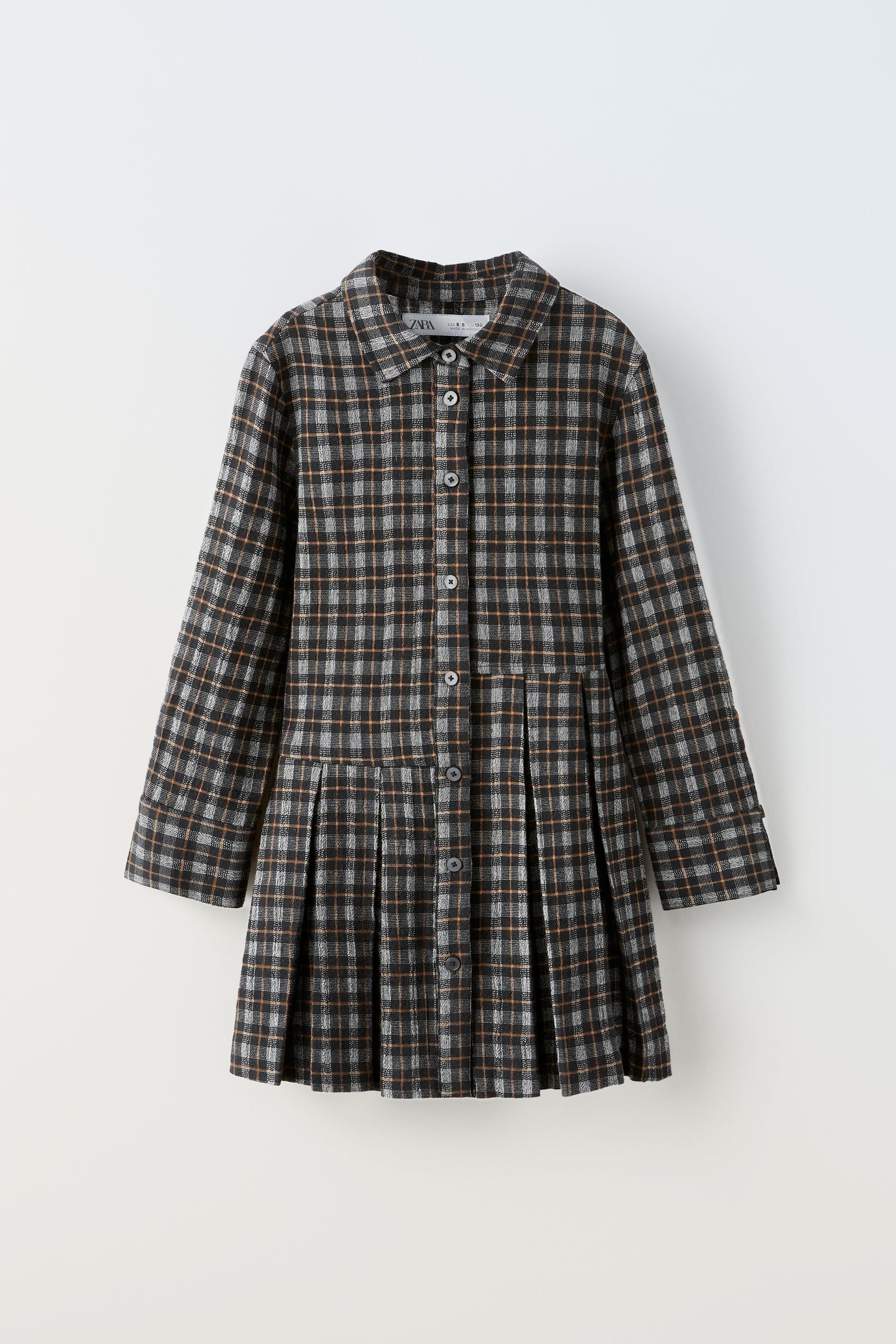 

ПЛАТЬЕ-РУБАШКА В Клетку