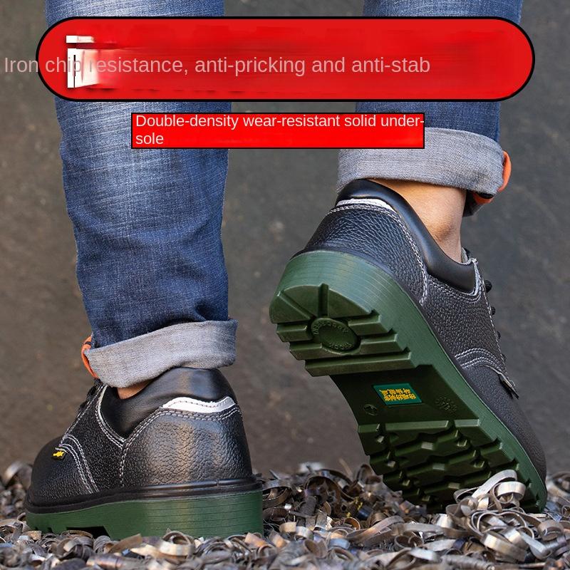 Labor Insurance Shoes Men's Anti-smashing and Anti-piercing Lightweight Welder Anti-scalding Insulation Safety Construction Site Shoes