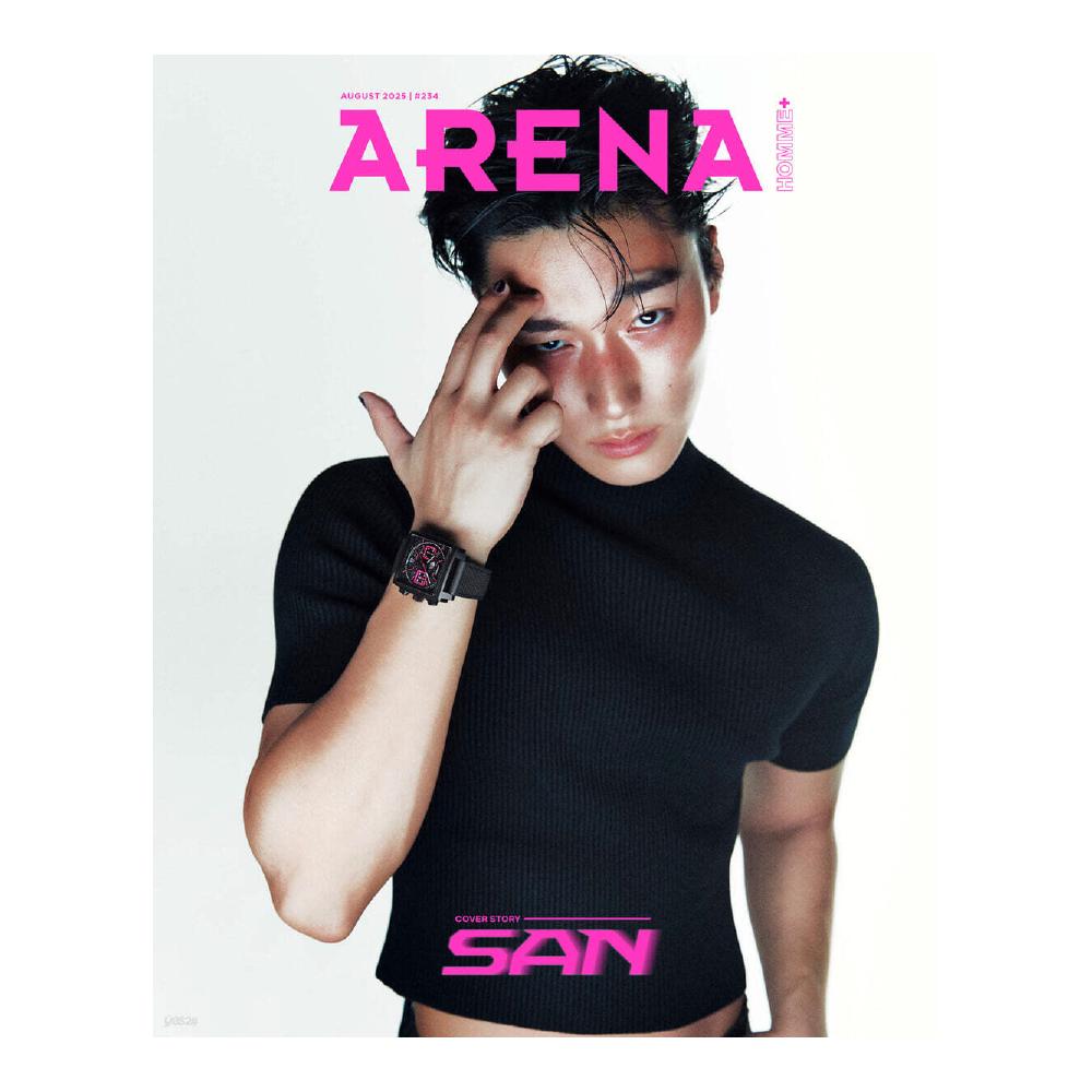 

Попереднє замовлення Журнал ARENA HOMME+ Серпень 2025 ATEEZ SAN Обкладинка